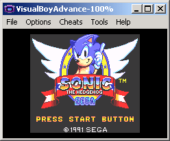 Title Screen GG Mask On